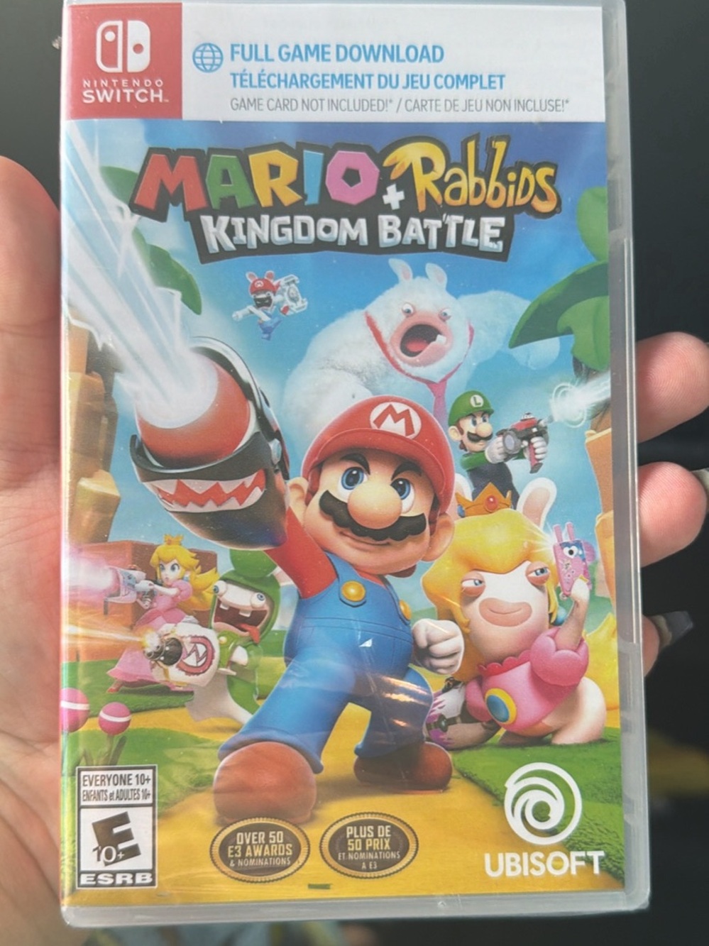 Nintendo Switch Mario + Rabbids Kingdom Battle (Ubisoft) - Multicolor